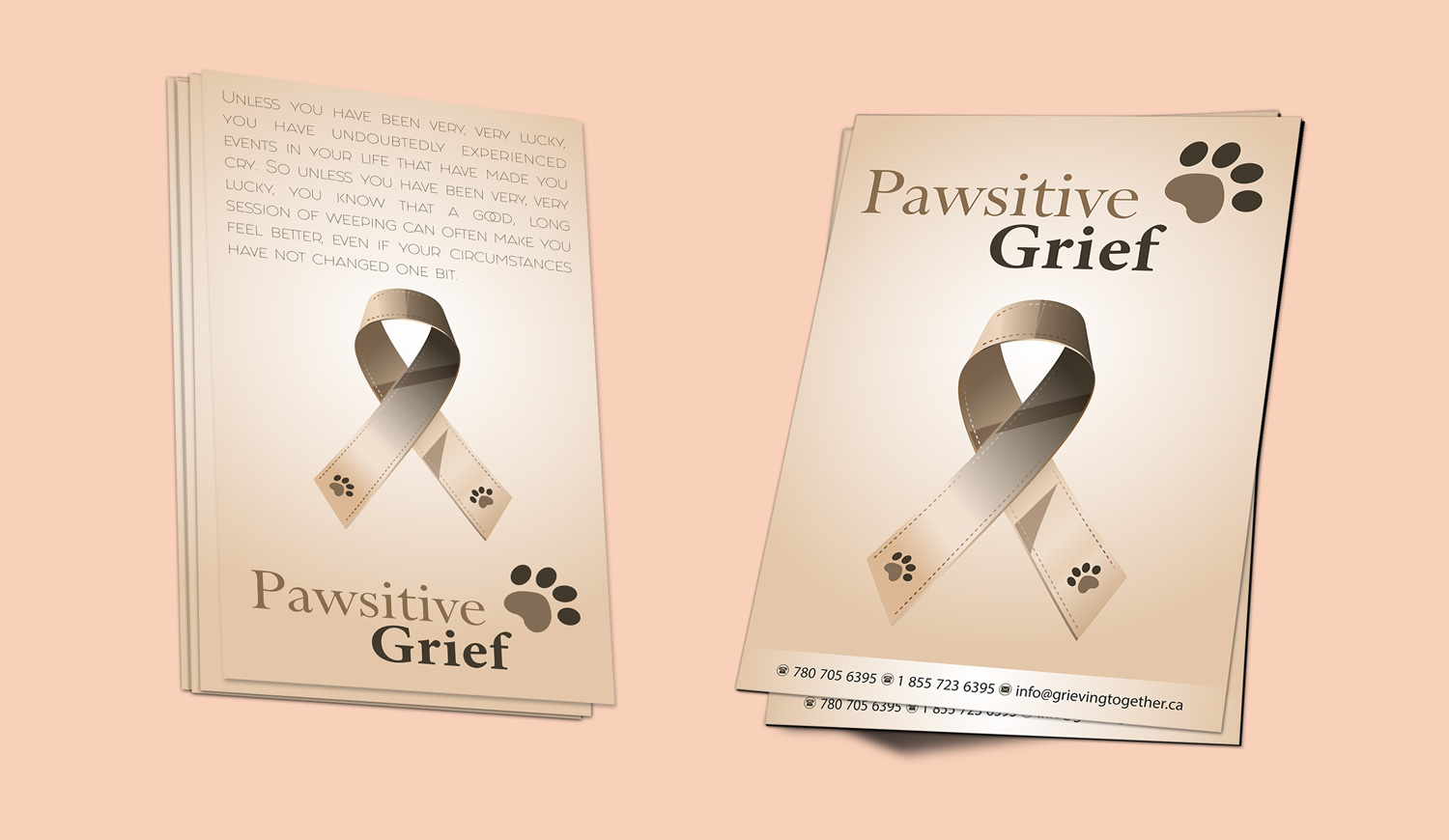 Schreibwaren-Design von Petter Goms für Grieving Together Inc. | Design #20323786