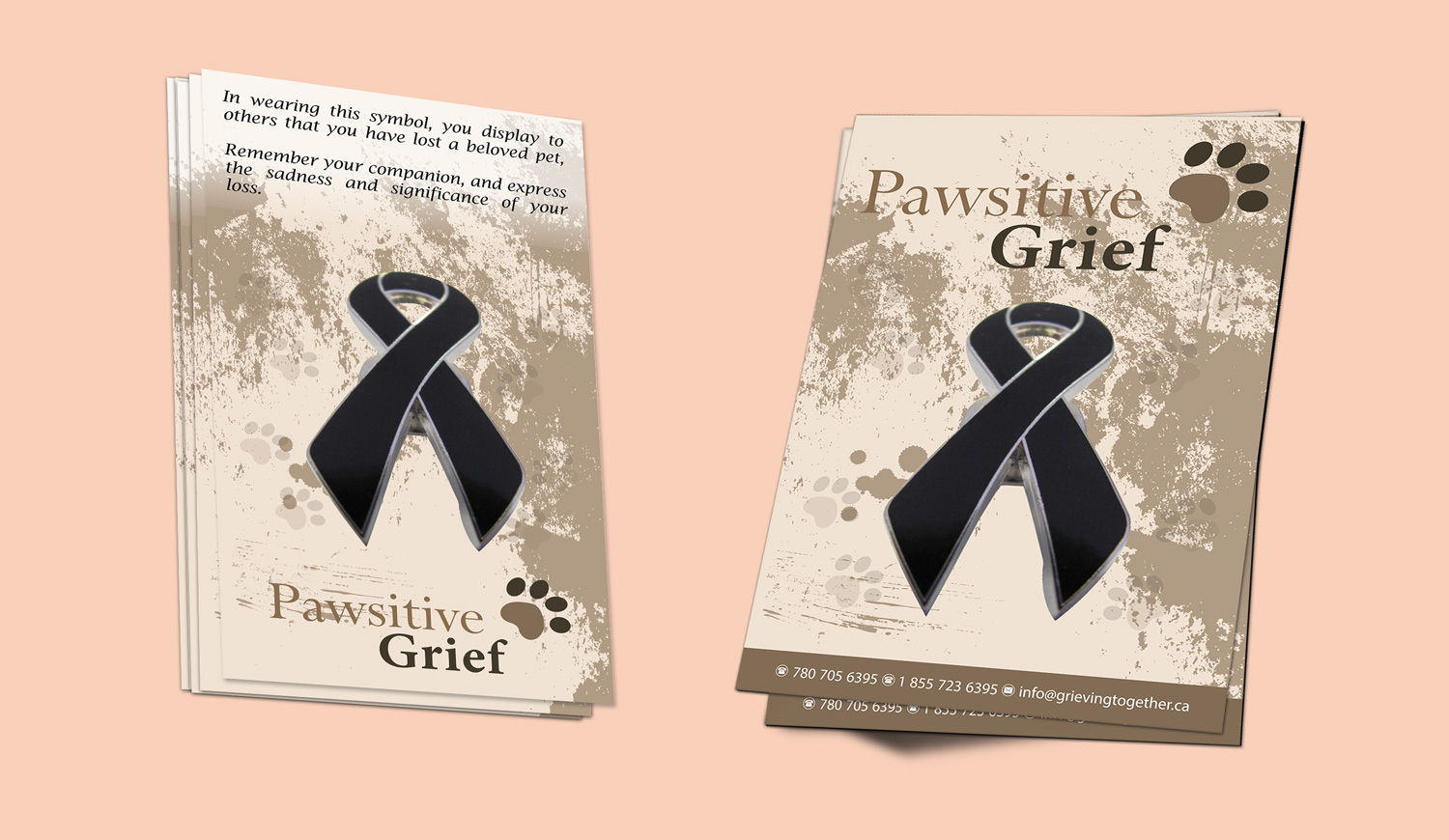 Schreibwaren-Design von Petter Goms für Grieving Together Inc. | Design #20324113