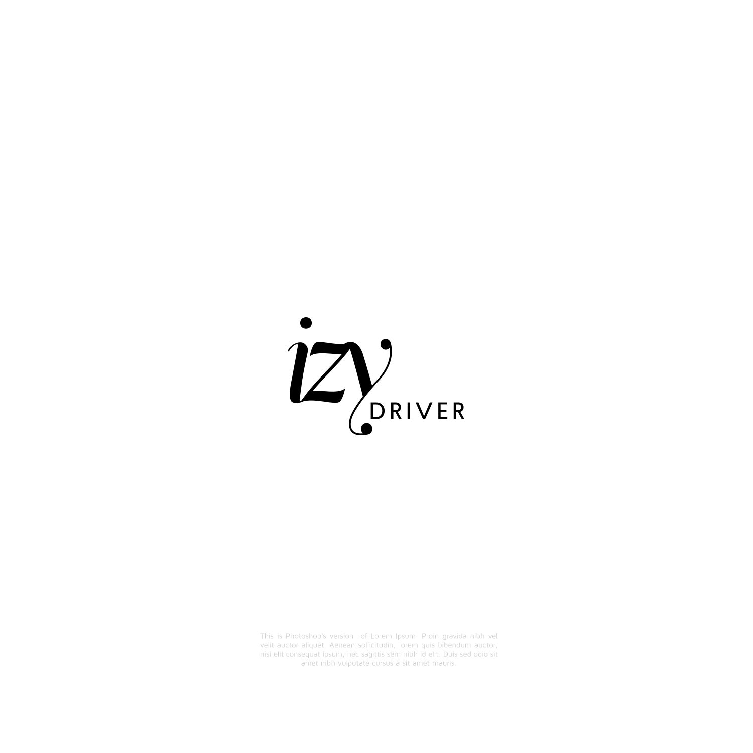 Logo Design by lorixart for IZY DRIVER | Design #20341679