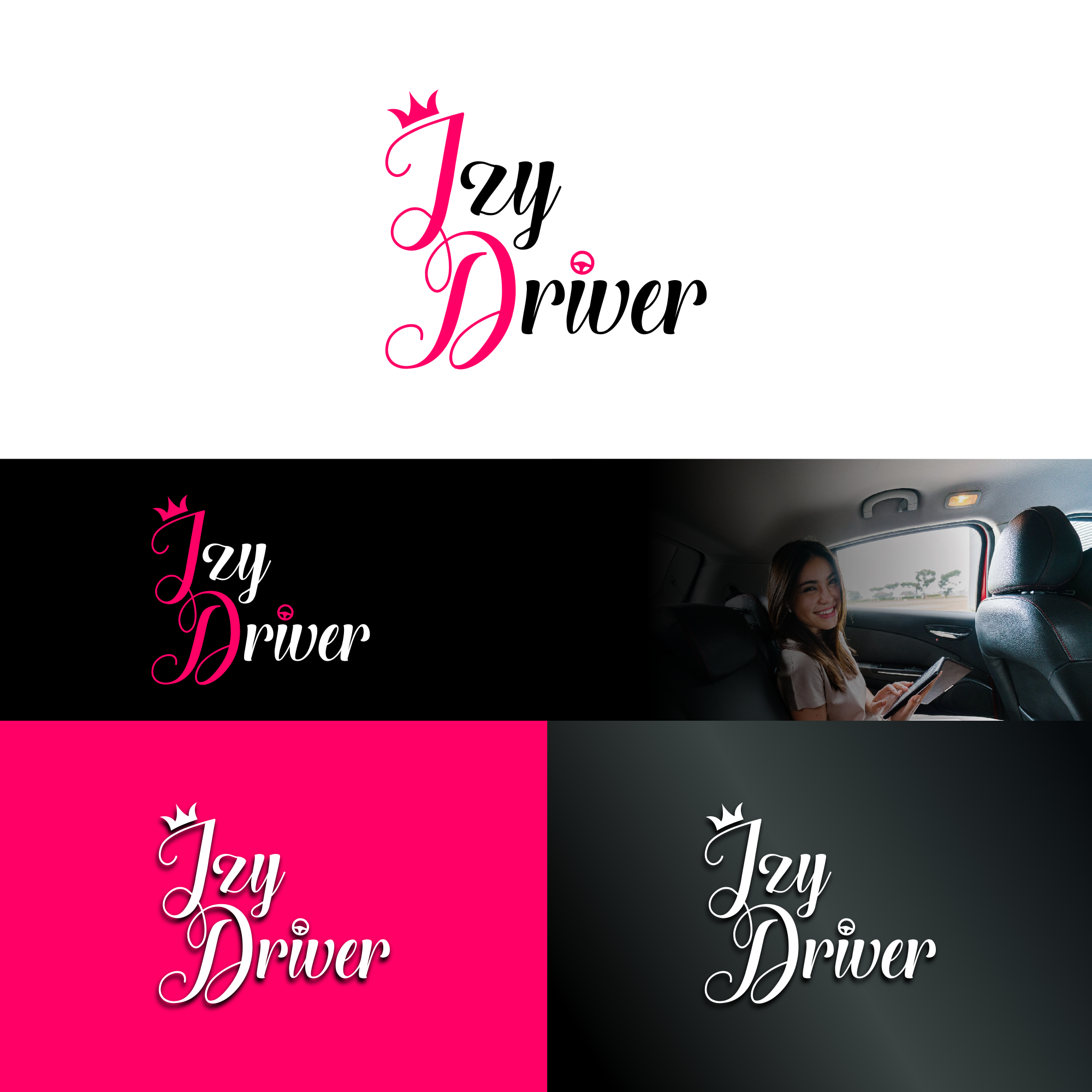 Diseño de Logo por zatsukiki para IZY DRIVER | Diseño #20398741