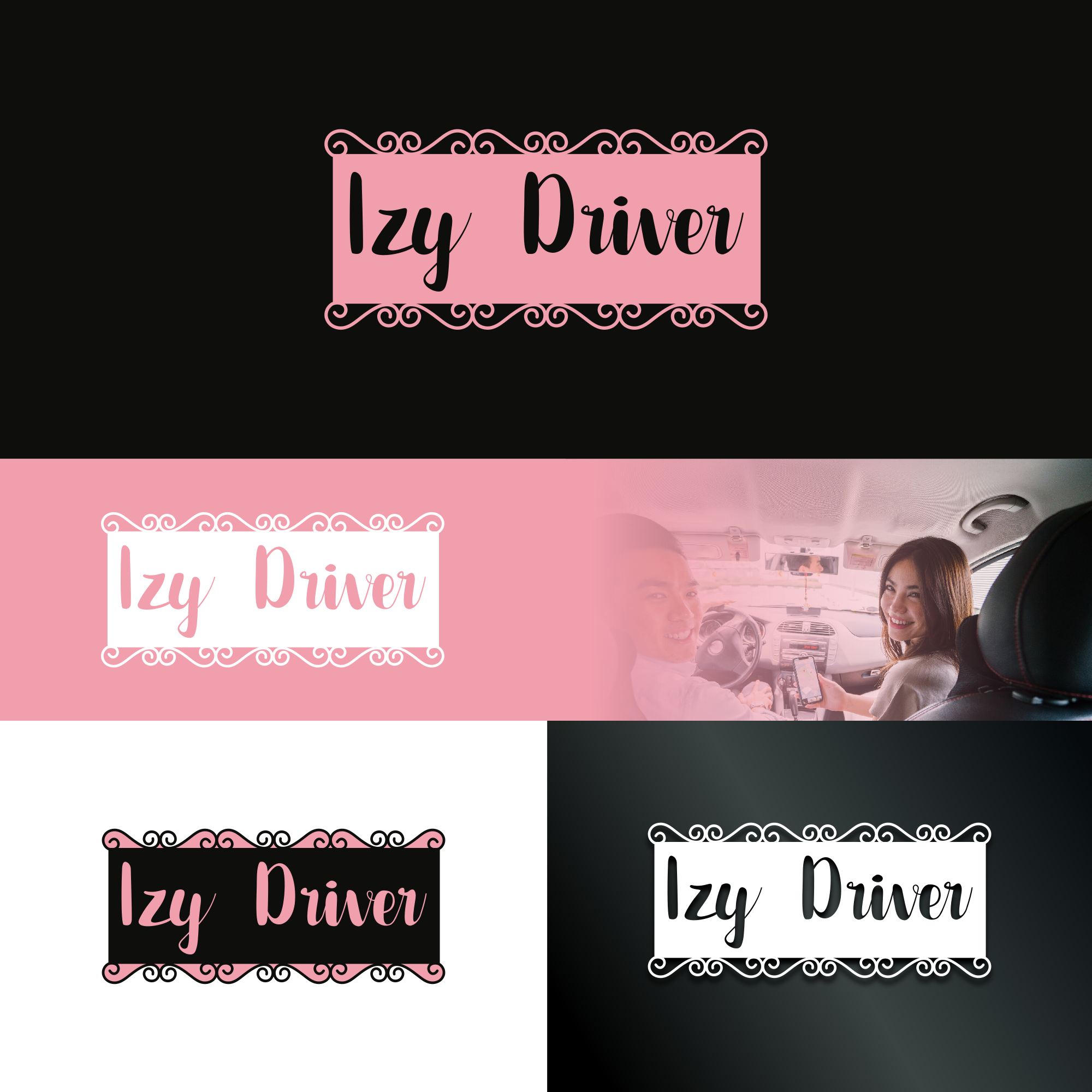 Logo Design by zatsukiki for IZY DRIVER | Design #20398742