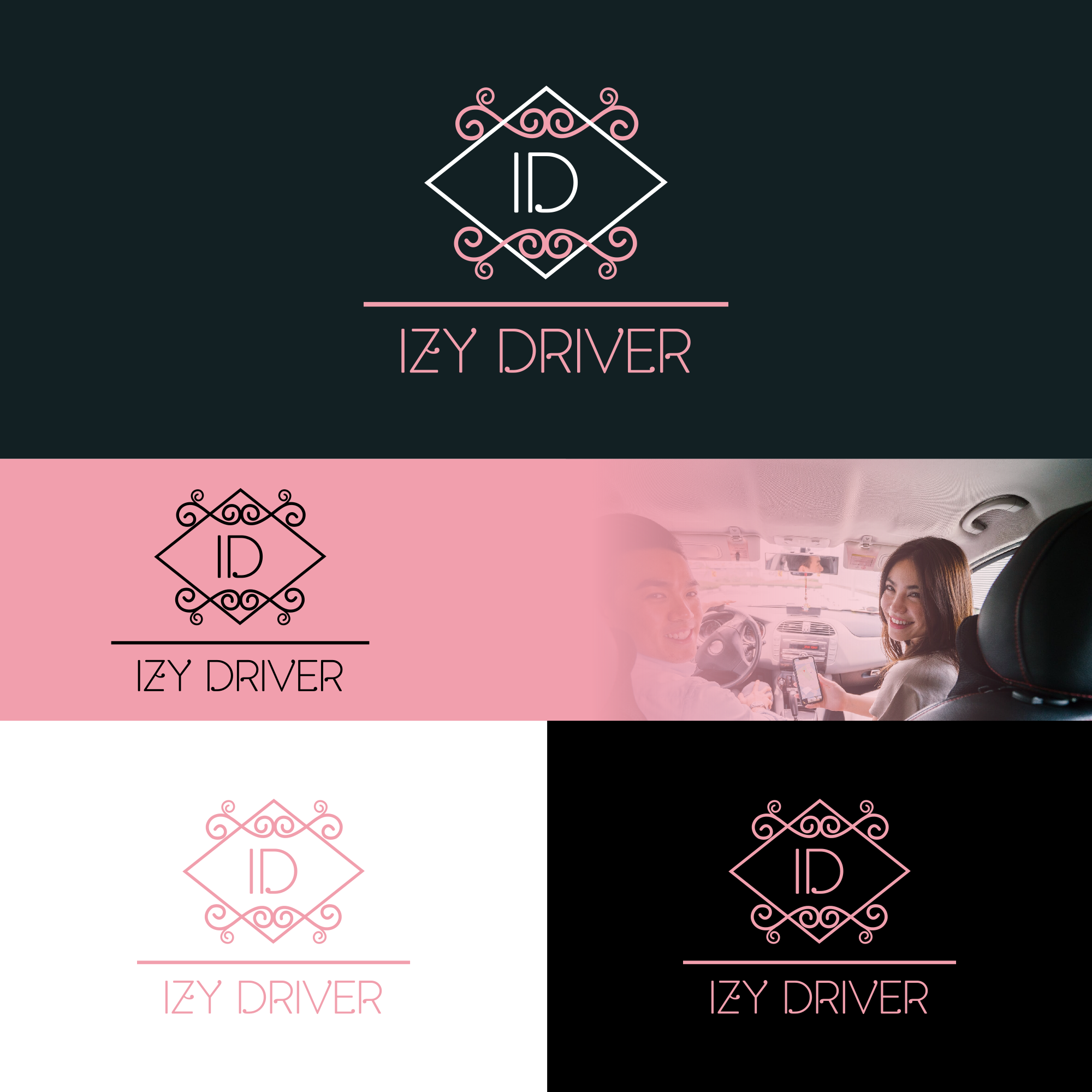 Logo Design by zatsukiki for IZY DRIVER | Design #20417968