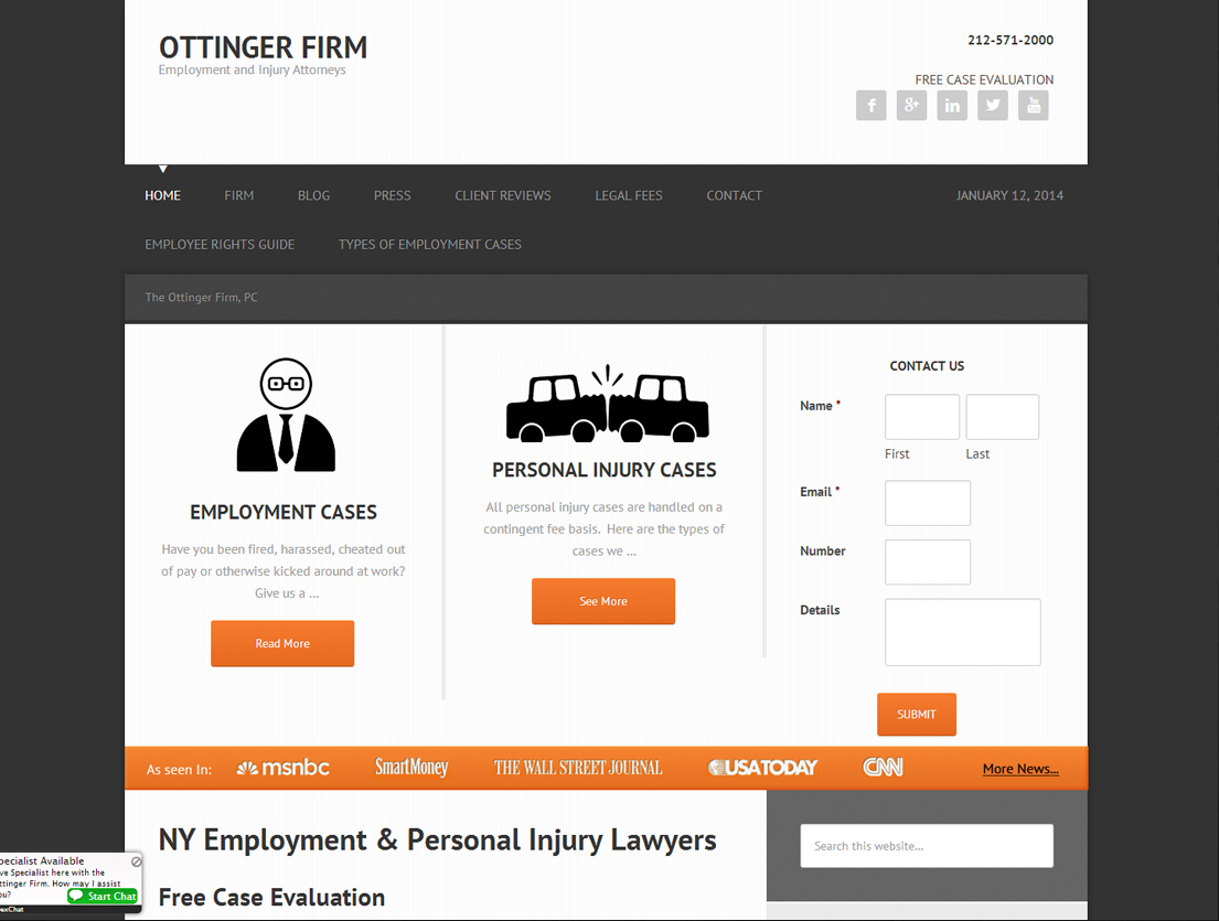 Diseño Gráfico por Anna  para The Ottinger Firm | Diseño #2941636