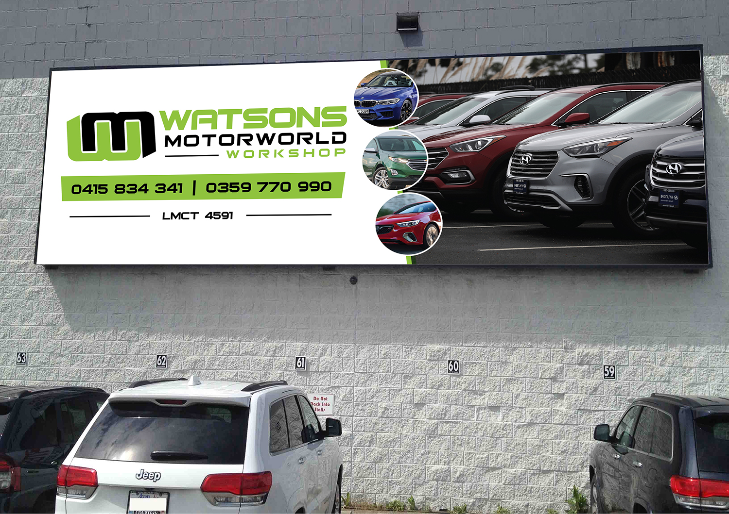 Bold, Serious, Car Dealer Signage Design for a Company by Deziners Zone
