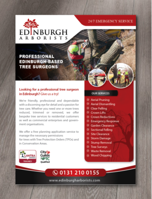 Flyer Design for Promoting Arborist Business | Design de Flyer par alex989
