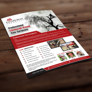 Flyer Design by debdesign for Edinburgh Arborists | Design: #20332025
