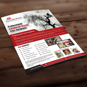 Flyer Design by debdesign for Edinburgh Arborists | Design: #20336228