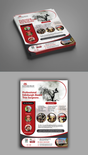 Flyer Design for Promoting Arborist Business | Diseño de Flyer por ecorokerz