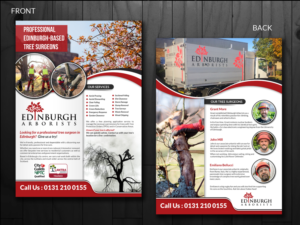 Flyer Design for Promoting Arborist Business | Design de Flyer par innovative earth