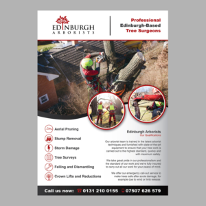 Flyer Design for Promoting Arborist Business | Design de Flyer par pinterferenc86