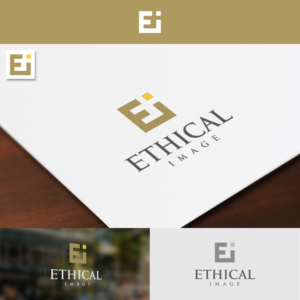 Ethical Image ( or just E / EI)  | Logo Design by Paperfox Designs
