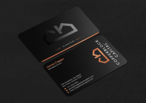 Business Card Design by INDIAN_Ashok for Copperblock Capital Corp. | Design: #20348143