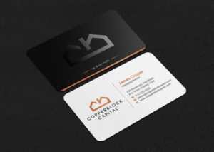 Business Card Design by INDIAN_Ashok for Copperblock Capital Corp. | Design: #20348161