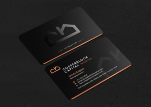 Business Card Design by INDIAN_Ashok for Copperblock Capital Corp. | Design: #20348162