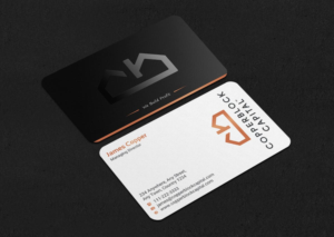 Business Card Design by INDIAN_Ashok for Copperblock Capital Corp. | Design: #20348166