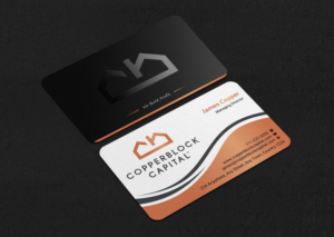 Business Card Design by INDIAN_Ashok for Copperblock Capital Corp. | Design: #20348167
