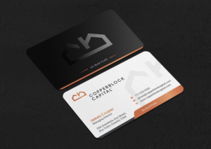 Business Card Design by INDIAN_Ashok for Copperblock Capital Corp. | Design: #20348168