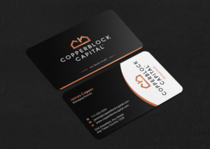 Business Card Design by INDIAN_Ashok for Copperblock Capital Corp. | Design: #20348177