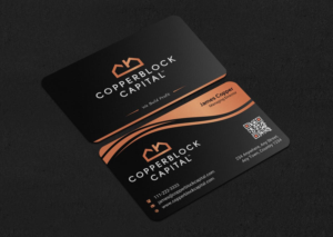 Business Card Design by INDIAN_Ashok for Copperblock Capital Corp. | Design: #20348178