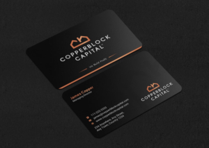 Business Card Design by INDIAN_Ashok for Copperblock Capital Corp. | Design: #20348186