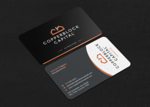 Business Card Design by INDIAN_Ashok for Copperblock Capital Corp. | Design: #20348193