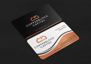 Business Card Design by INDIAN_Ashok for Copperblock Capital Corp. | Design: #20348195