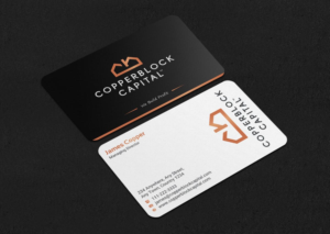 Business Card Design by INDIAN_Ashok for Copperblock Capital Corp. | Design: #20348196