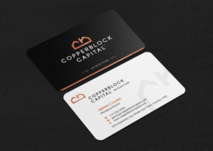 Business Card Design by INDIAN_Ashok for Copperblock Capital Corp. | Design: #20348203