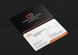 Business Card Design by INDIAN_Ashok for Copperblock Capital Corp. | Design: #20348204