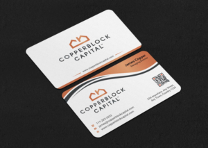 Business Card Design by INDIAN_Ashok for Copperblock Capital Corp. | Design: #20348410
