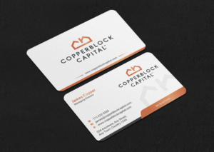 Business Card Design by INDIAN_Ashok for Copperblock Capital Corp. | Design: #20348416