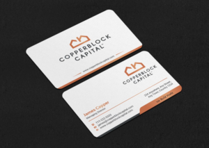 Business Card Design by INDIAN_Ashok for Copperblock Capital Corp. | Design: #20348417