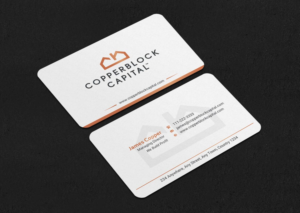 Business Card Design by INDIAN_Ashok for Copperblock Capital Corp. | Design: #20348428