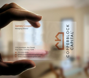 Business Card Design by INDIAN_Ashok for Copperblock Capital Corp. | Design: #20348434