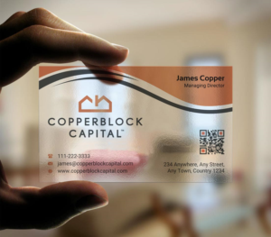 Business Card Design by INDIAN_Ashok for Copperblock Capital Corp. | Design: #20348436