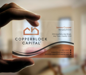 Business Card Design by INDIAN_Ashok for Copperblock Capital Corp. | Design: #20348441