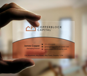 Business Card Design by INDIAN_Ashok for Copperblock Capital Corp. | Design: #20348442