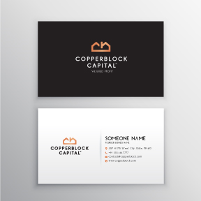 Business Card Design by ubaidomar for Copperblock Capital Corp. | Design: #20338864