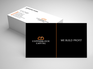 Business Card Design by ubaidomar for Copperblock Capital Corp. | Design: #20338974