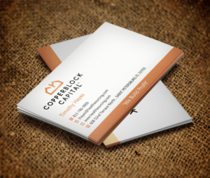 Business Card Design by Monna for Copperblock Capital Corp. | Design: #20330695