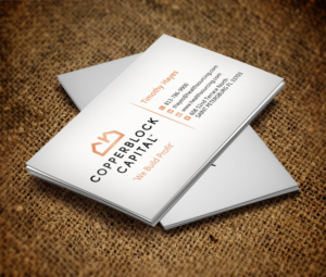 Business Card Design by Monna for Copperblock Capital Corp. | Design: #20330696