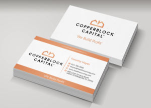 Business Card Design by Monna for Copperblock Capital Corp. | Design: #20330705
