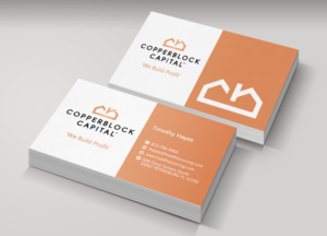 Business Card Design by Monna for Copperblock Capital Corp. | Design: #20330707
