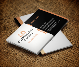 Business Card Design by Monna for Copperblock Capital Corp. | Design: #20330708