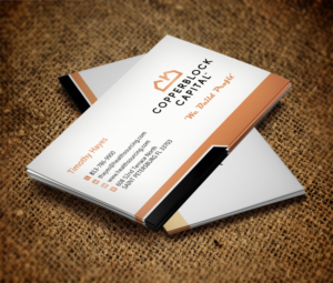 Business Card Design by Monna for Copperblock Capital Corp. | Design: #20330715