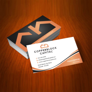 Visitenkarten-Design von Infinitive Technology für Copperblock Capital Corp. | Design: #20332335