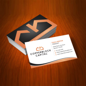 Visitenkarten-Design von Infinitive Technology für Copperblock Capital Corp. | Design: #20332348