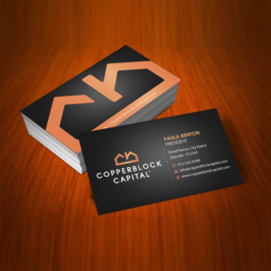 Business Card Design by Infinitive Technology for Copperblock Capital Corp. | Design: #20332413