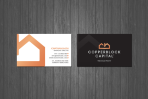 Business Card Design by Creations Box 2015 for Copperblock Capital Corp. | Design: #20334794