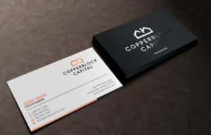 Business Card Design by chandrayaan.creative for Copperblock Capital Corp. | Design: #20329661
